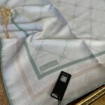 Vakko Zincir Detaylı Pamuk Soft Eşarp 54380 - Mint