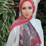 Etnik Etro Desen Pamuk Soft Şal 61534 - Fuşya