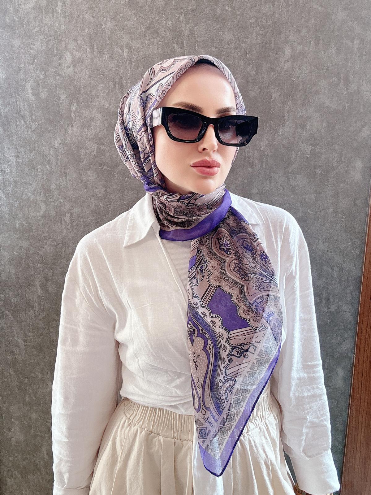 ETRO PAMUK SOFT EŞARP 07898 - MOR