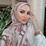 Hermes Zincir Desen Pamuk Soft Şal 61532 - Bej