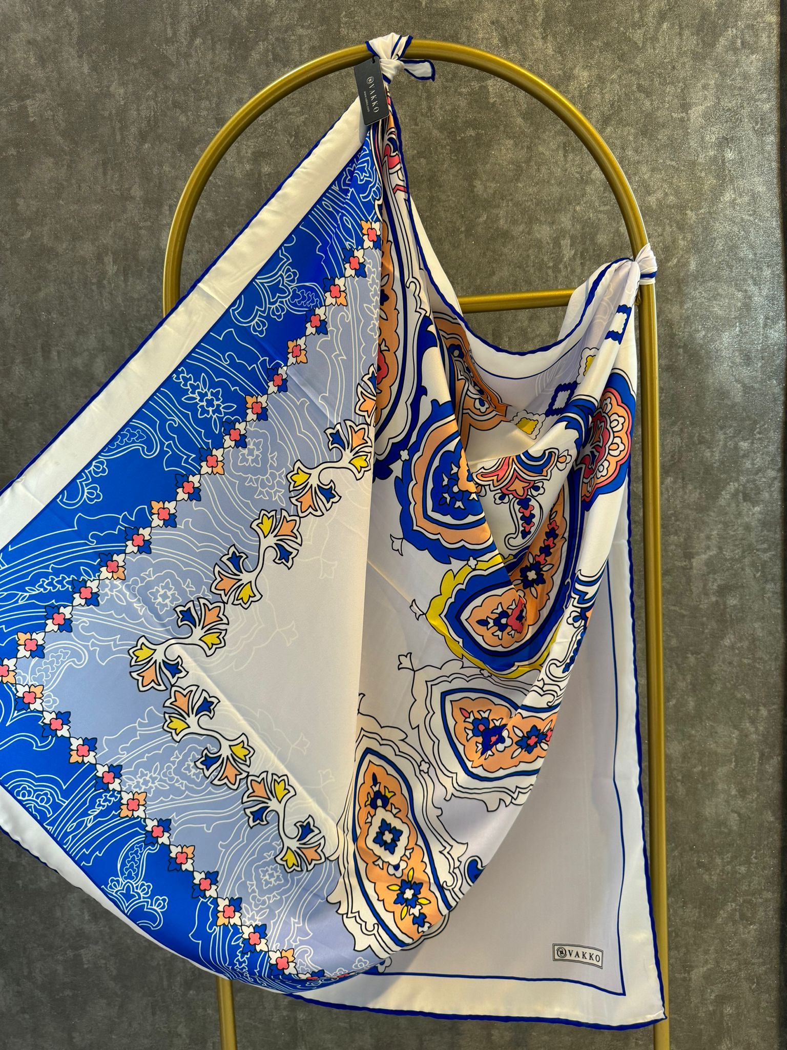 VAKKO ETNİK DESEN TWİLL EŞARP 78963 - SAKS