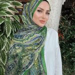 Etnik Etro Desen Pamuk Soft Şal 61534 - Benetton