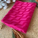 Su Yolu Pamuk Jakar Şal - Fuşya