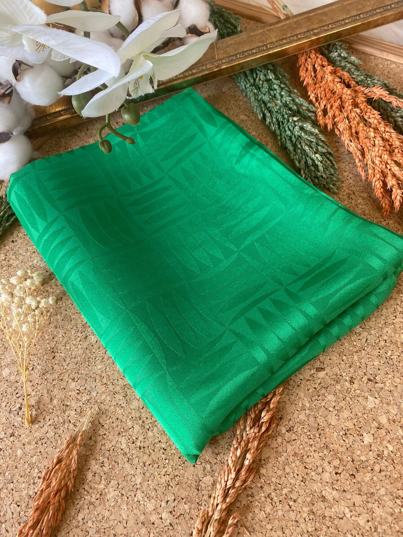 Kibrit Desen İpeksi Jakar Şal 44511 - Benetton - Görsel 2