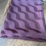 Su Yolu Pamuk Jakar Şal - Mürdüm