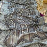 Etro Marka Yeni Sezon İthal Etnik Desen Vual İpek Şal - Mocha