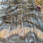 Etro Marka Yeni Sezon İthal Etnik Desen Vual İpek Şal - Bej