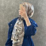 İTHAL ETRO DESEN NEW VUAL İPEK ŞAL 44344 - Camel