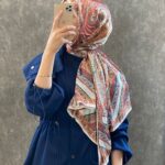 İTHAL ETRO DESEN NEW VUAL İPEK ŞAL 44344 -Altın