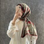 Etro Pamuk İpek Şal -987654 BORDO/VİZON