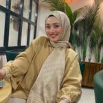 İthal Dior Pamuk Yün  İpek Şal 49103 - Bej