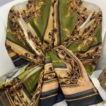 Etnik Desen Pamuk Soft Şal 83924 - Haki