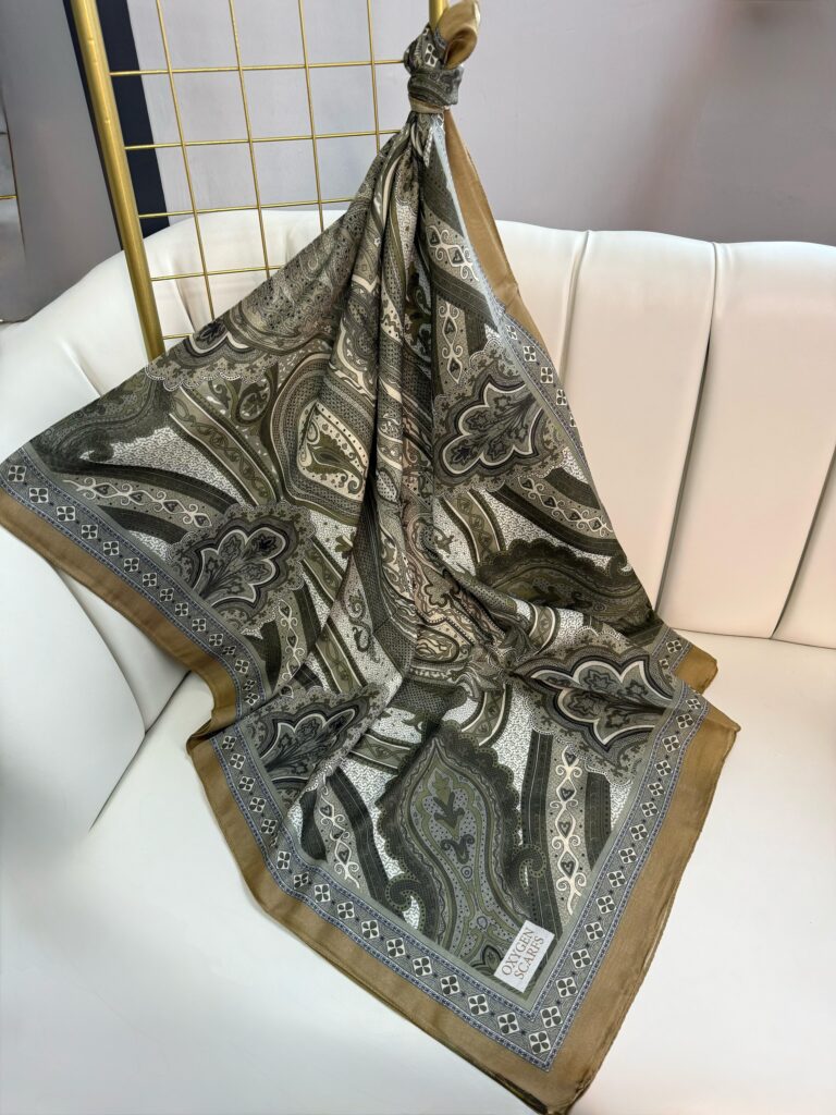 Etro Pamuk İpek Şal -987654 Mocha