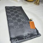 İthal G Pamuk Yün İpek Şal 49102 - Antrasit