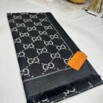 İthal G Pamuk Yün İpek Şal 49102 - Gri