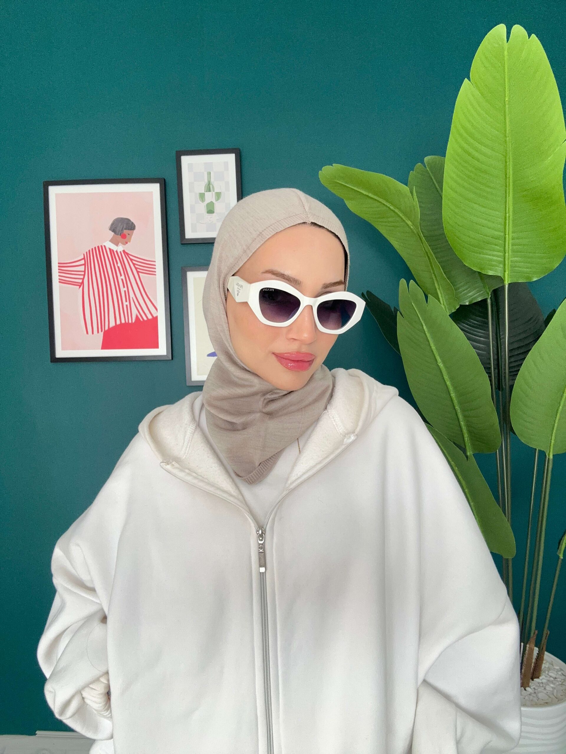 Tak Çık Triko Balaklava - 15811 - Bej - Görsel 7