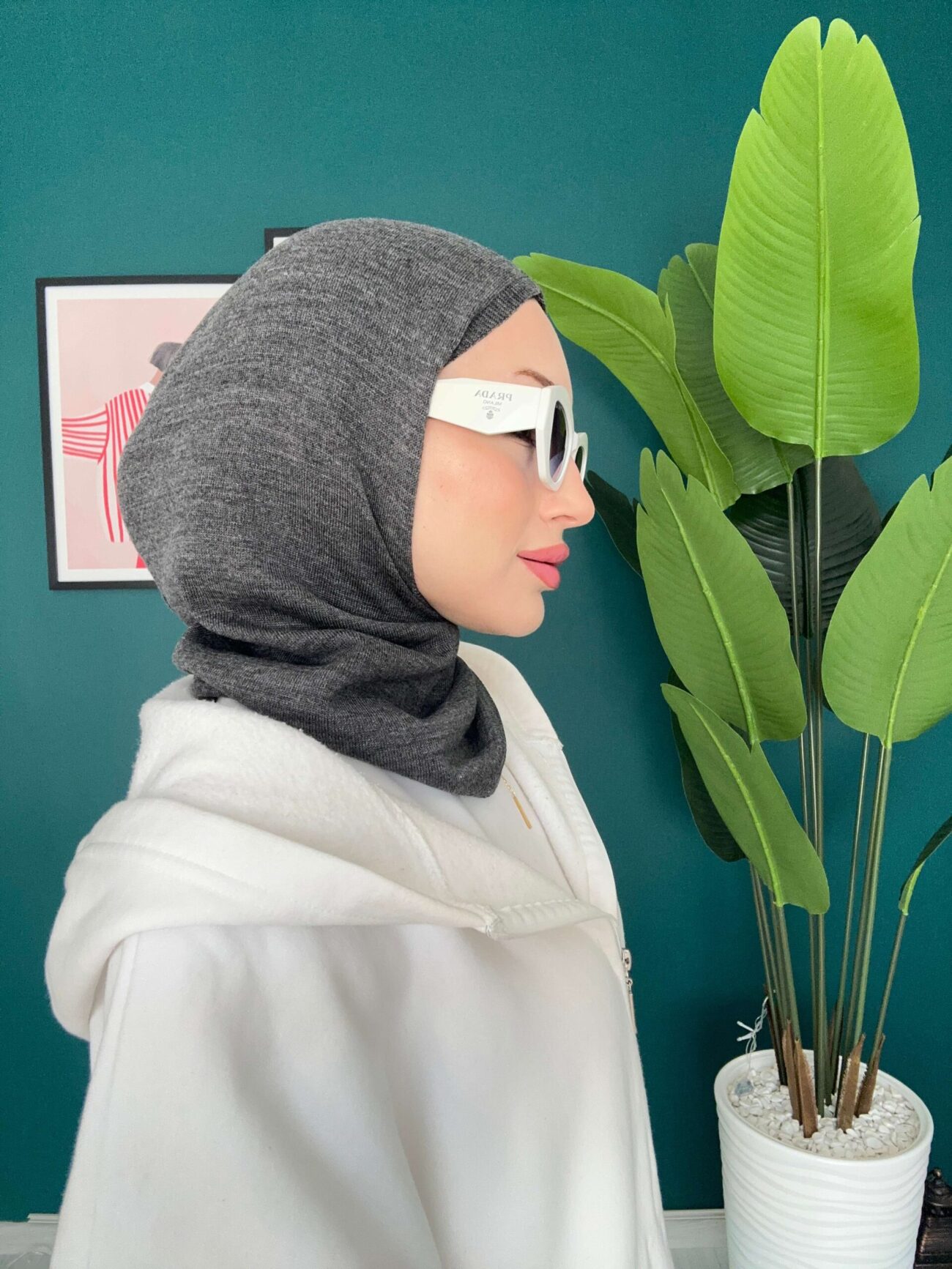 Tak Çık Triko Balaklava - 15811 - Antrasit - Görsel 6