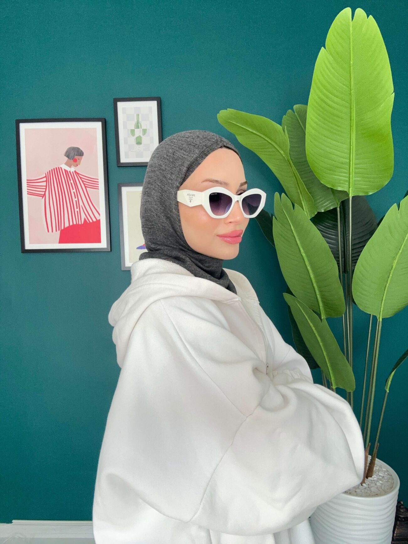 Tak Çık Triko Balaklava - 15811 - Antrasit - Görsel 3