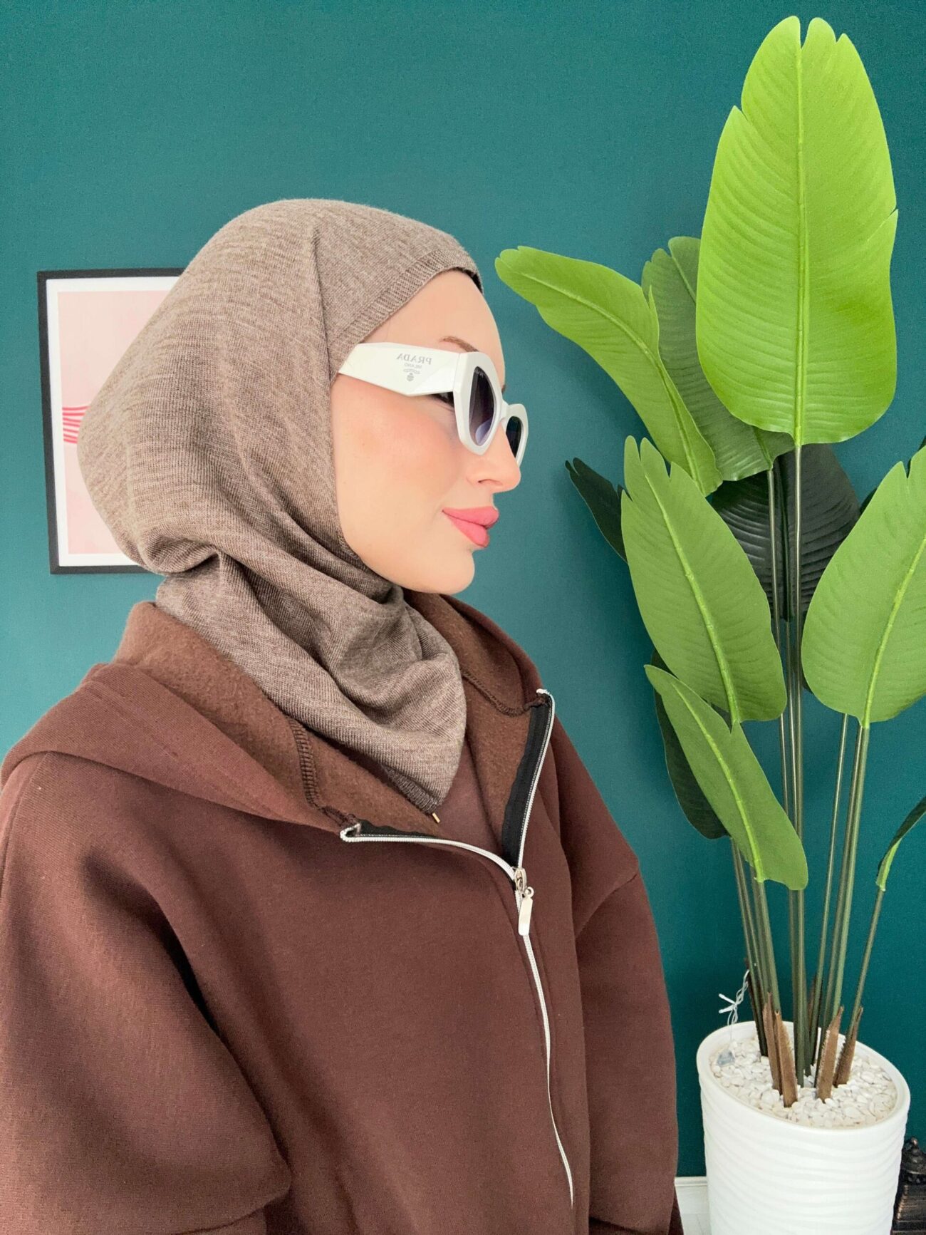 Tak Çık Triko Balaklava - 15811 - Latte - Görsel 2