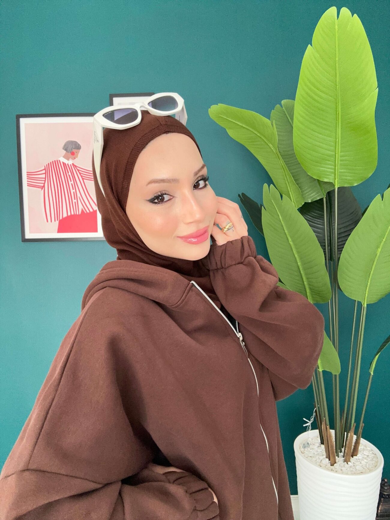 Tak Çık Triko Balaklava - 15811 - Acı Kahve - Görsel 3