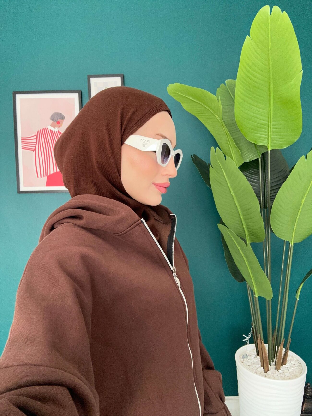 Tak Çık Triko Balaklava - 15811 - Acı Kahve - Görsel 6