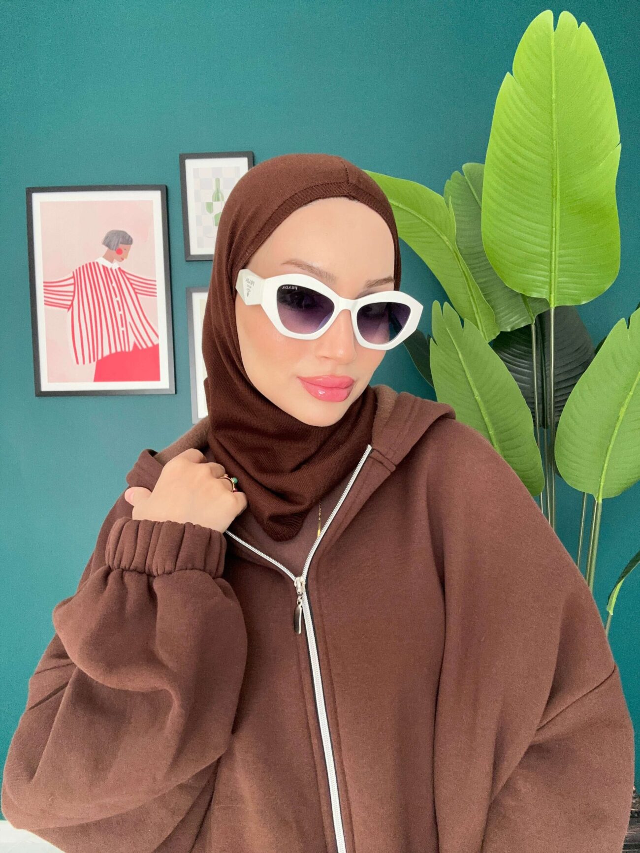 Tak Çık Triko Balaklava - 15811 - Acı Kahve - Görsel 8