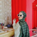 Coach Desen İpek Kaşmir Çift Taraflı Şal 39210 - Haki