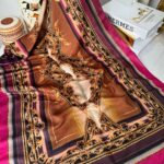 Etnik Desen Pamuk Soft Şal 83924 - Gül Kurusu