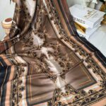 Etnik Desen Pamuk Soft Şal 83924 - Bej