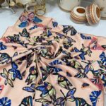 Lv Desen Twil Eşarp - Bej