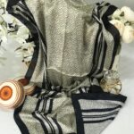 Burberry Çift Taraflı Vual İpek Şal -mercan yeşili