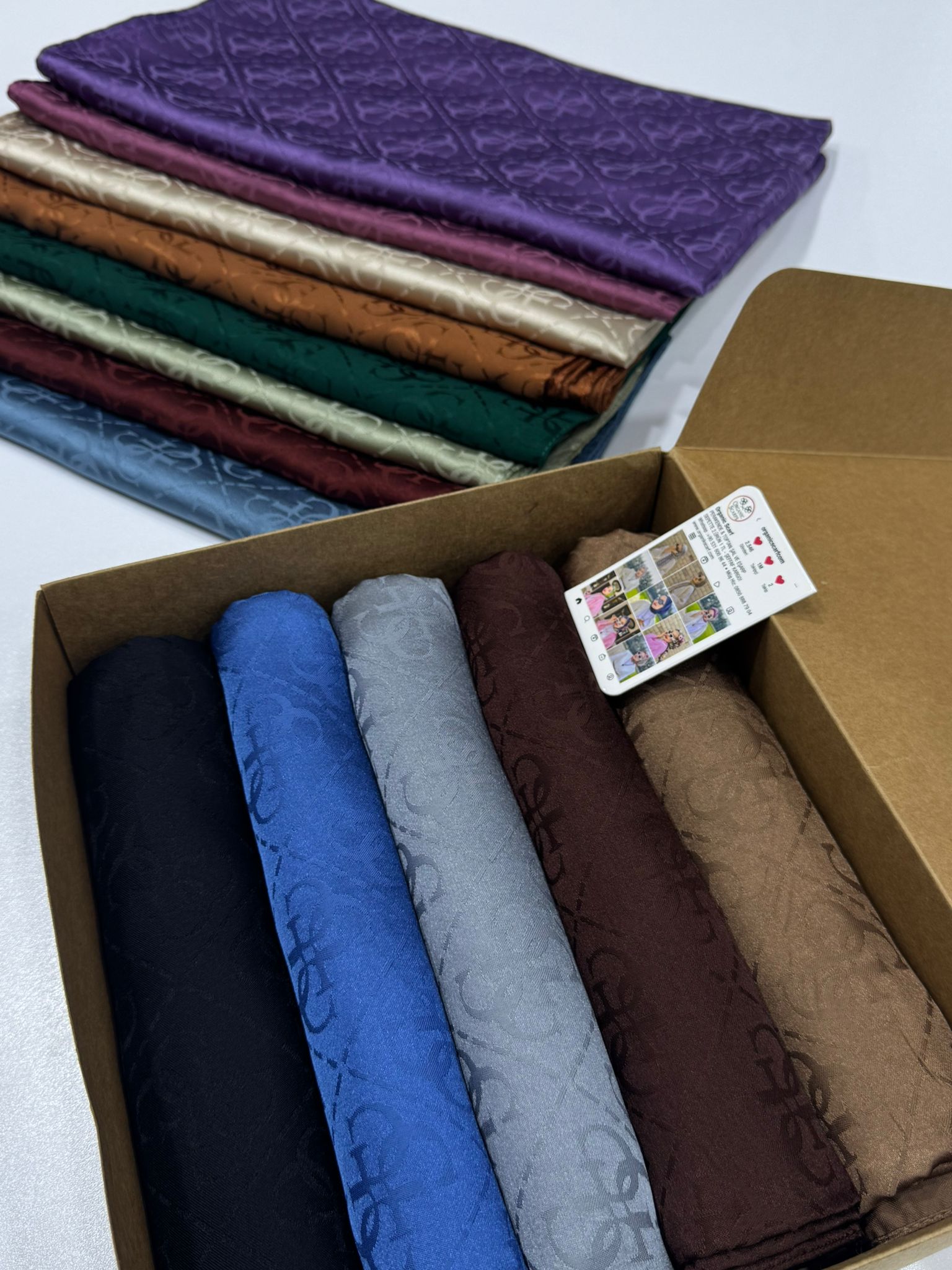 En Çok Satan 5'Li Set Guess İpeksi Pamuk Jakar Şal