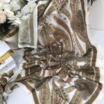 Etro Pamuk İpek Şal -987654 Ekru vizon