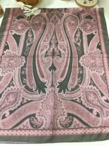 Etro Pamuk İpek Şal -987654 Eflatun