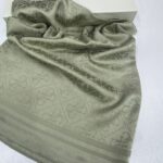 Guess Desen İpeksi Jakar Şal-75896-Füme