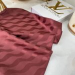 Su Yolu Pamuk Jakar Şal - Kızıl Kahve