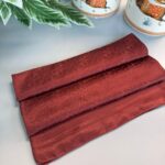 Guess Desen İpeksi Jakar Şal-75896-kızıl kahve