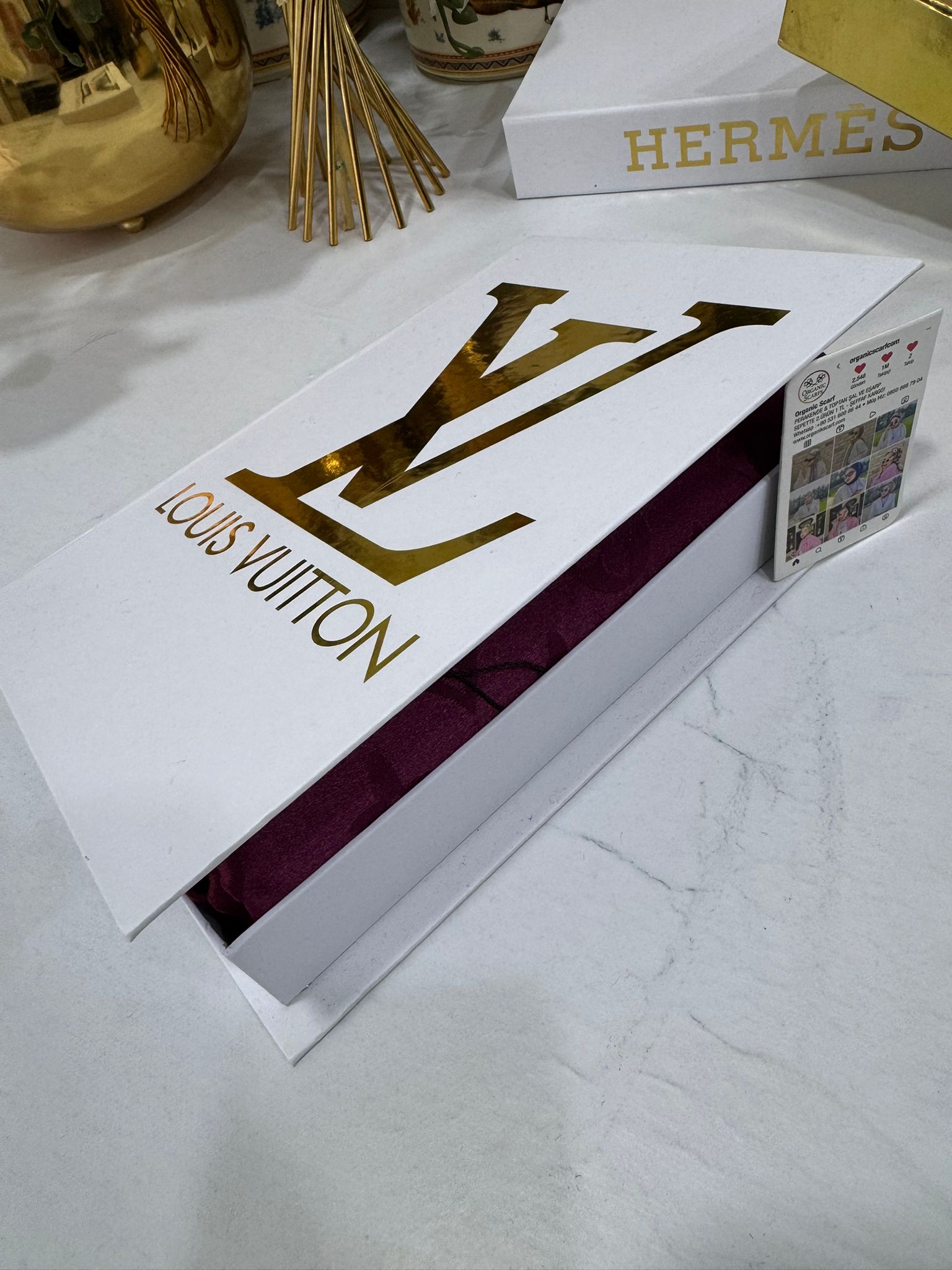 En Çok Satan 3'li Set LV Desen Pamuk Yün İpek Şal - Görsel 2