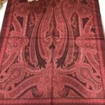 Etro Pamuk İpek Şal -987654 Koyu Bordo