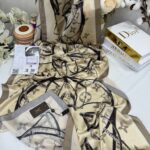 Lv Çift Taraflı İthal Vual İpel Şal 85631 - Bej