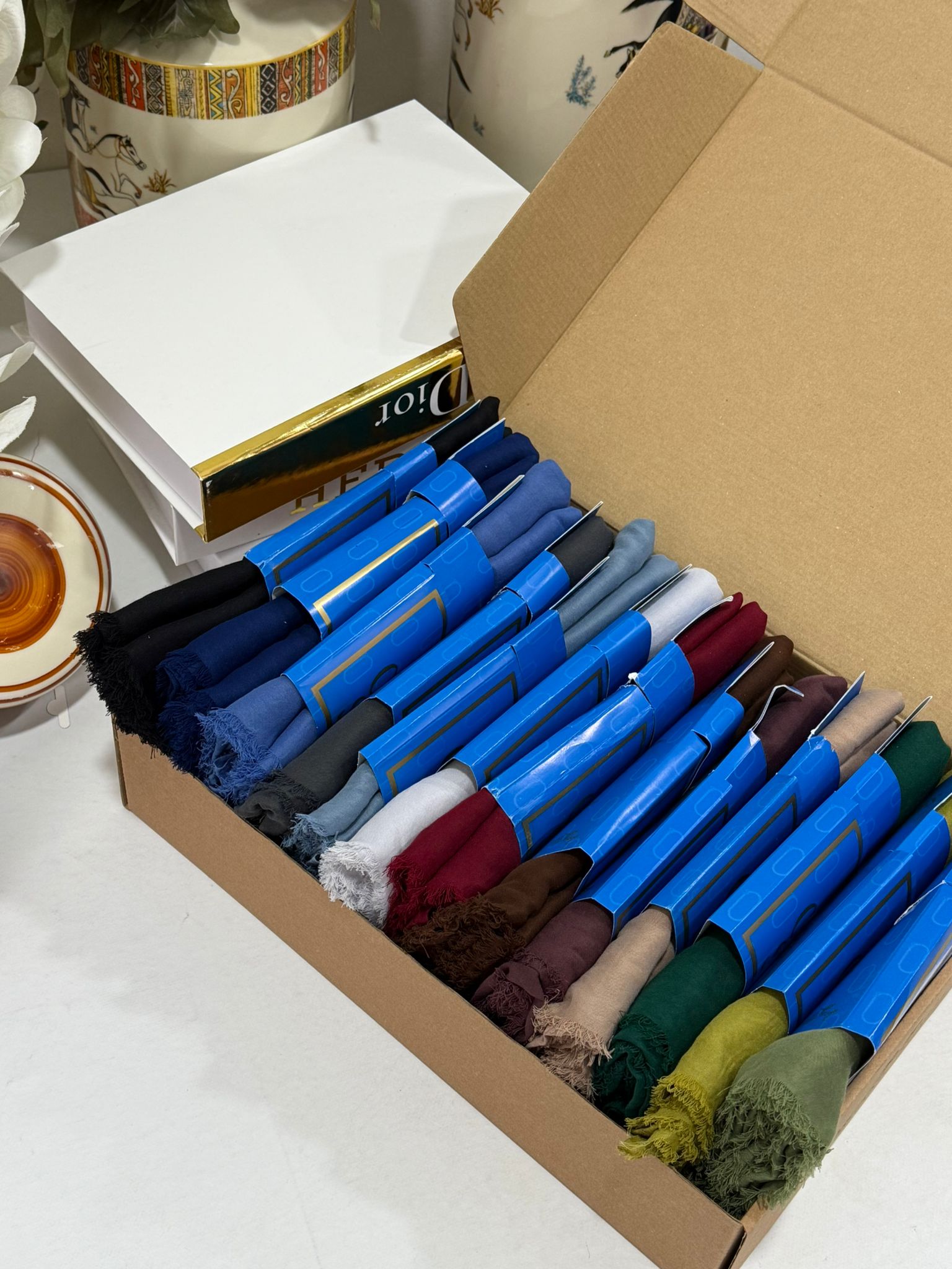 En Çok Satılan 13'Lü Set Rami Pamuk Şal