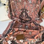 Touch İthal İberya Işığı Pamuk İpek Şal 63455 - Pudra