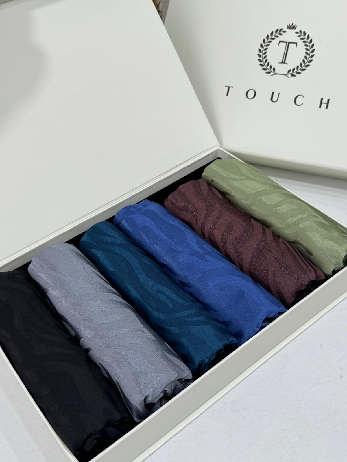 En Çok Satan 6'Lı Zebra Desen Jakar Şal