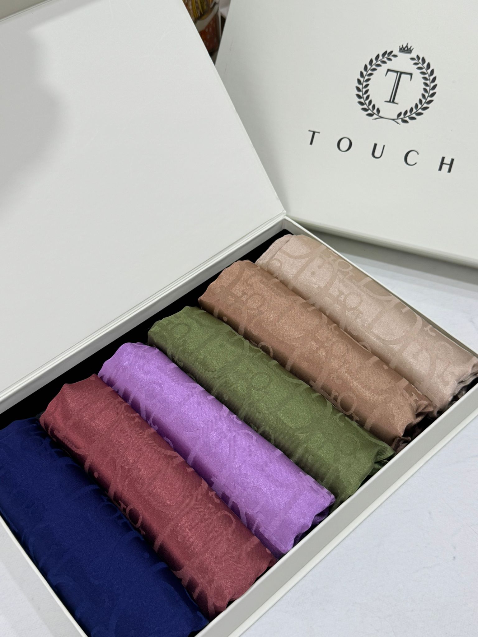 En Çok Satan 6'Lı Dior Desen Jakar Şal