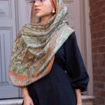 Etro Pamuk İpek Şal 52340 - soft turuncu