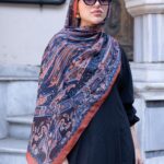 Etro Pamuk İpek Şal 52340 - Turuncu