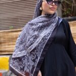 Etro Pamuk İpek Şal 52340 - Siyah