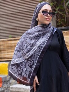 Etro Pamuk İpek Şal 52340 - Siyah