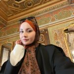 Touch İthal Etnik Desen Pamuk İpek Şal 63457 - Turuncu