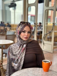 İthal Çifttaraflı vual ipek  23561 - kahve/koyu vizon